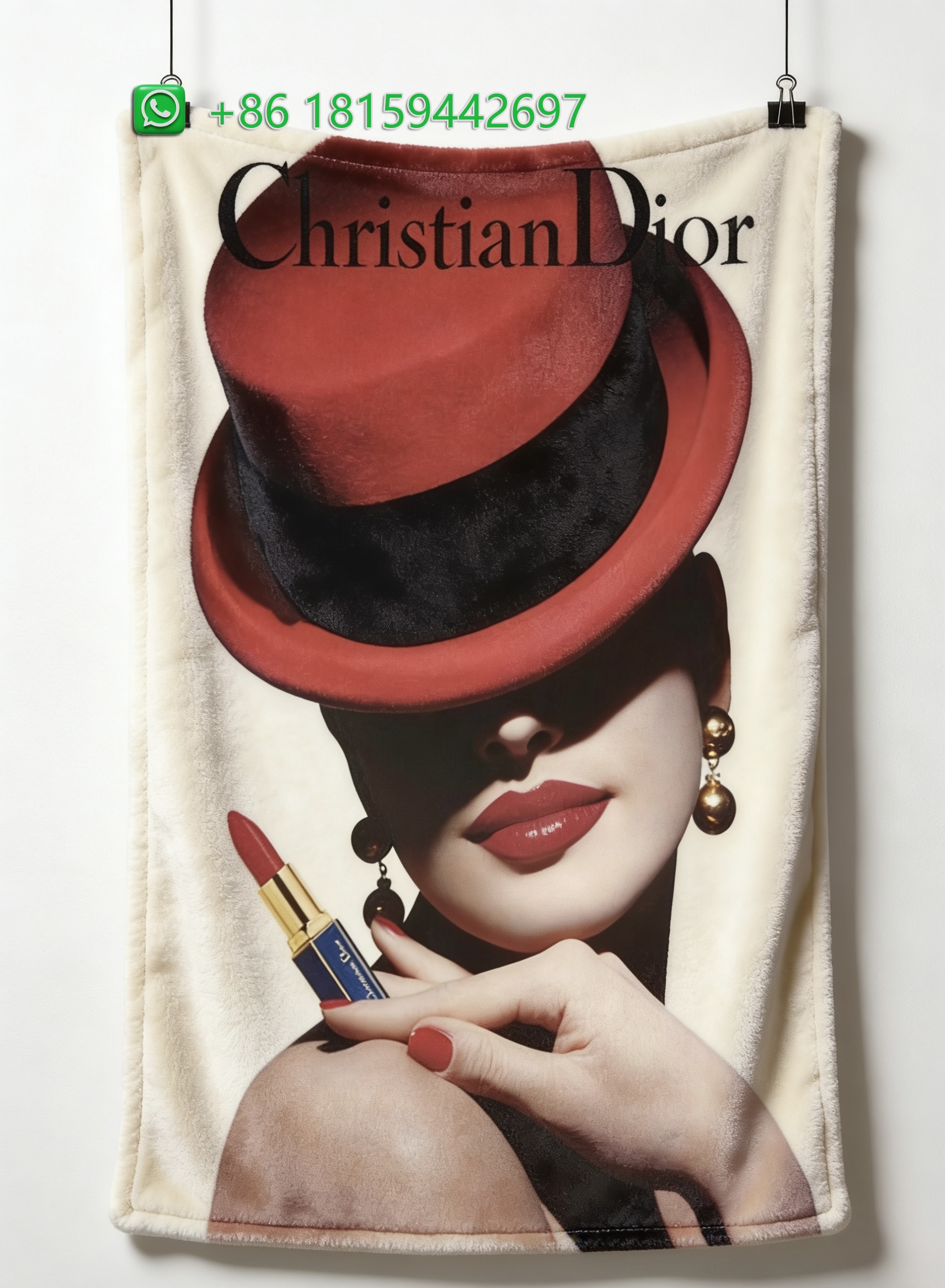 Dior Throw Blankets